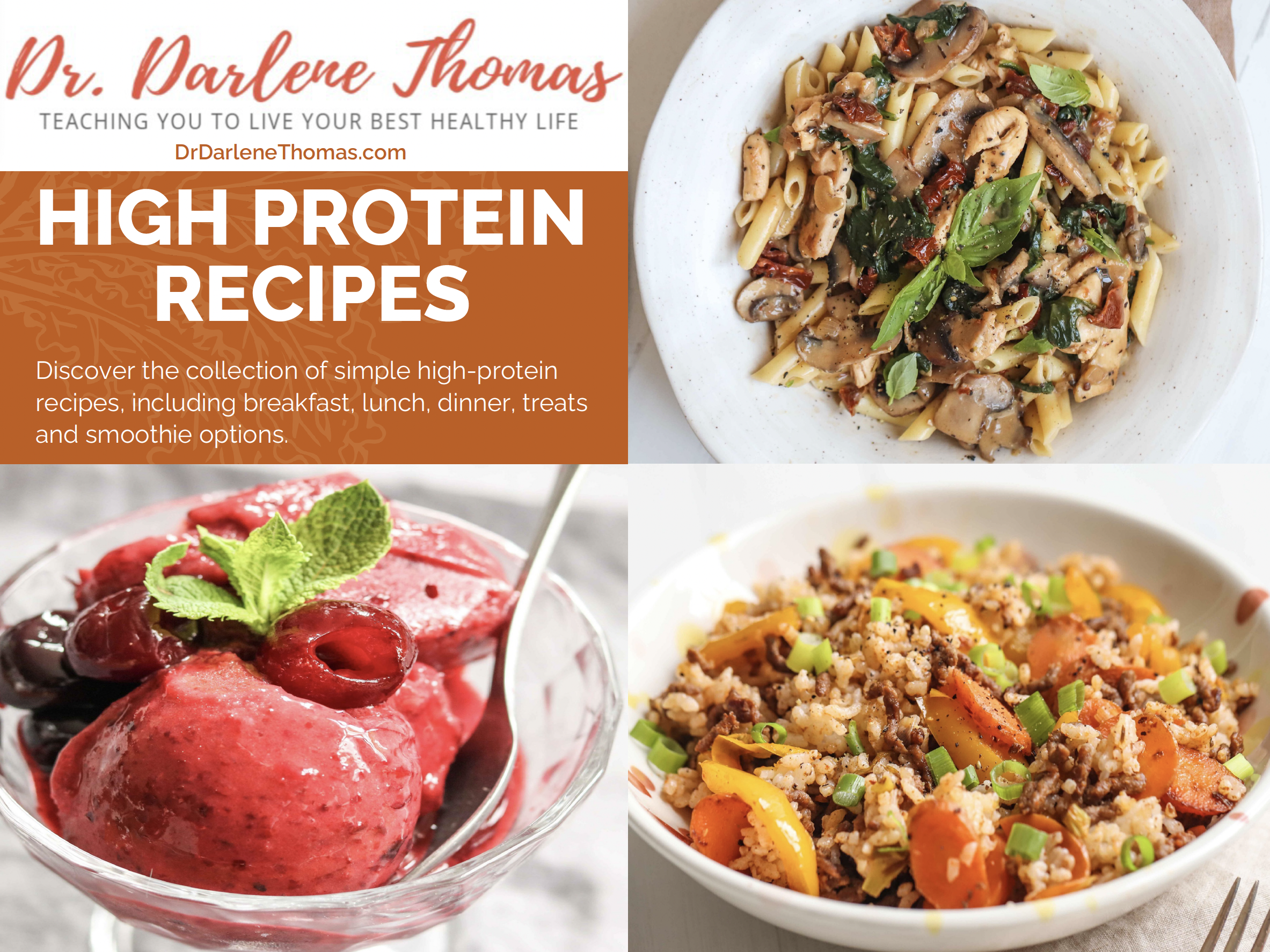 HIGH PROTEIN RECIPES E-BOOK